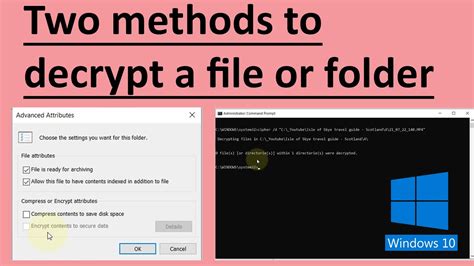 how to decrypt mega folder
